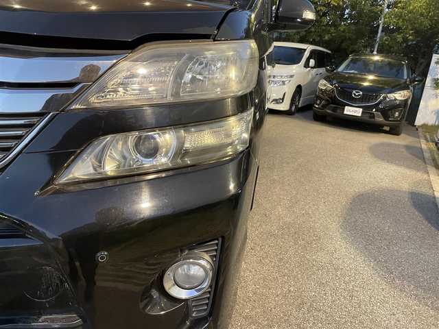 トヨタ ヴェルファイア 2．4Z 千葉県 2012(平24)年 10.4万km ブラック (株)IDOMが運営する【じしゃロン八千代店】の自社ローン対象車両になります。こちらは現金ご利用時の価格です。自社ローンご希望の方は別途その旨お申付け下さい。/＊ETC/＊バックカメラ/＊フルセグ/＊サンルーフ/＊片側パワスラ/＊横滑り防止装置