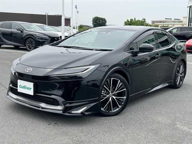 トヨタ プリウス Z 奈良県 2023(令5)年 4.1万km アティチュードブラックマイカ 純正ナビ　/フルセグTV/ビルドインETC2.0/モデリスタエアロ　/デジタルインナーミラー/前後ドライブレコーダー/GPSスピードレーダー探知機　/置くだけ充電　/シートヒーター　/エアーシート　/ステアリングヒーター　/純正フロアマット　/純正アルミホイール/コーナーセンサー/スペアキー