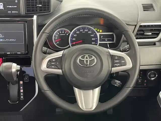 トヨタ ルーミー カスタムG－T 愛知県 2017(平29)年 8.1万km レーザーブルークリスタルシャイン 純正９型ナビ　フルセグＴＶ　Ｂｌｕｅｔｏｏｔｈ　バックカメラ　両側パワースライドドア　スマアシII　衝突軽減　クルコン　ＬＥＤオートライト　ドライブレコーダー　リアシェード　アイドリングストップ　禁煙車