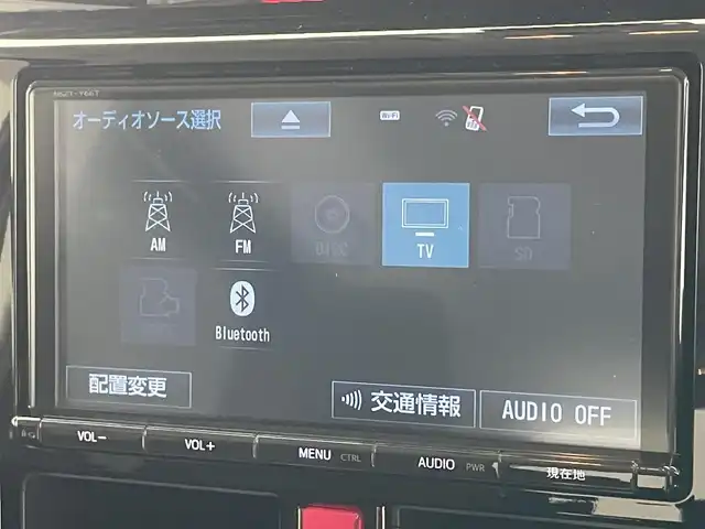 トヨタ ルーミー カスタムG－T 愛知県 2017(平29)年 8.1万km レーザーブルークリスタルシャイン 純正９型ナビ　フルセグＴＶ　Ｂｌｕｅｔｏｏｔｈ　バックカメラ　両側パワースライドドア　スマアシII　衝突軽減　クルコン　ＬＥＤオートライト　ドライブレコーダー　リアシェード　アイドリングストップ　禁煙車