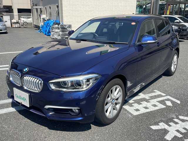 ＢＭＷ １１８ｉ スタイル 広島県 2016(平28)年 7.1万km メディテラニアンブルー /登録時走行距離/　　　　　　　70391キロ/ターボ/純正ナビ/バックカメラ/ハーフレザーシート/スペアキー×１/ミラーETC/新車時整備手帳/　　【保証書】/取扱説明書/