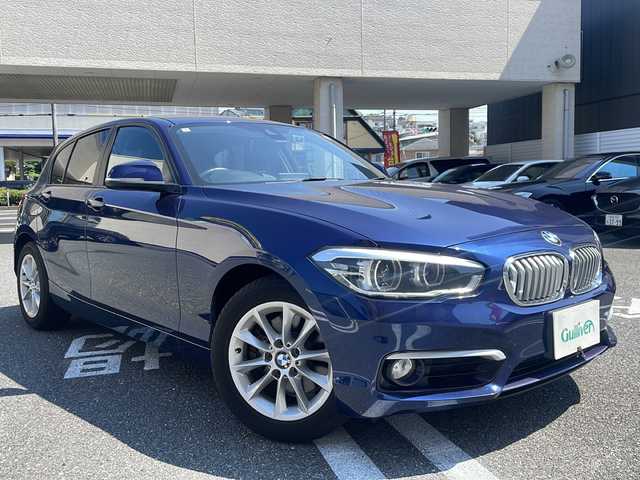 ＢＭＷ １１８ｉ スタイル 広島県 2016(平28)年 7.1万km メディテラニアンブルー /登録時走行距離/　　　　　　　70391キロ/ターボ/純正ナビ/バックカメラ/ハーフレザーシート/スペアキー×１/ミラーETC/新車時整備手帳/　　【保証書】/取扱説明書/