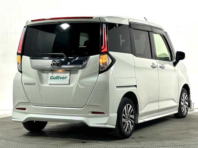 トヨタ ルーミー カスタムG 大阪府 2021(令3)年 3.9万km パールホワイトⅢ モデリスタエアロ　純正９ｉｎｃナビＴＶ　３６０カメラ　ＥＴＣ　両側パワースライドドア　衝突軽減　レーダーＣ　クリアランスソナー　シートヒーター　置くだけ充電　前後ドラレコ　ワンオーナー
