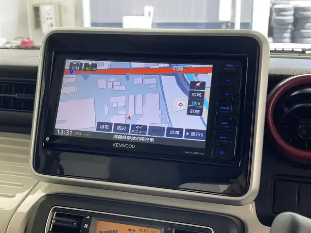 スズキ スペーシア HYBRID X 2トーン 滋賀県 2018(平30)年 5.6万km チアフルピンクメタリック/ホワイト2トーンルーフ KENWOOD製7インチナビ/【Bluetooth/CD/DVD/フルセグTV/iPod/SD】/純正ビルトインETC/バックカメラ/プリクラッシュセーフティ/レーンディパチャーアラート/リアソナー /オートライト/オートマチックハイビーム/D席シートヒーター/両側パワースライドドア/プッシュスタート/スマートキー/ドアバイザー/後席サンシェード