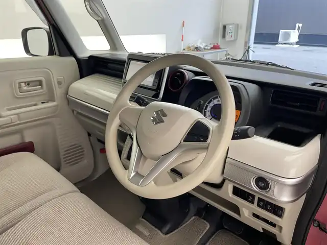 スズキ スペーシア HYBRID X 2トーン 滋賀県 2018(平30)年 5.6万km チアフルピンクメタリック/ホワイト2トーンルーフ KENWOOD製7インチナビ/【Bluetooth/CD/DVD/フルセグTV/iPod/SD】/純正ビルトインETC/バックカメラ/プリクラッシュセーフティ/レーンディパチャーアラート/リアソナー /オートライト/オートマチックハイビーム/D席シートヒーター/両側パワースライドドア/プッシュスタート/スマートキー/ドアバイザー/後席サンシェード