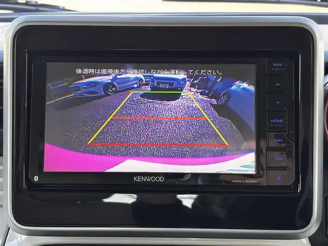 スズキ スペーシア HYBRID X 2トーン 熊本県 2018(平30)年 5.6万km チアフルピンクメタリック/ホワイト2トーンルーフ ツートンカラー/ルーフレール/社外メモリーナビ/【フルセグテレビ/Bluetooth/CD/DVD】/バックカメラ/両側パワースライドドア/ETC/衝突軽減ブレーキ/横滑り防止/アイドリングストップ/コーナーセンサー/プッシュスタート/スマートキー/後席サンシェード/ドアバイザー