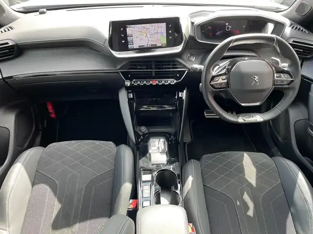 プジョー プジョー ２００８ GT ブルー HDi 福島県 2022(令4)年 2.5万km GRIS ARTENSE サンルーフ/純正ナビ(BT/USB)/フルセグTV/バックカメラ/アクティブクルーズコントロール/パドルシフト/ETC/インテリジェントハイビーム/黒ハーフレザーシート/シートヒーター/ブラインドスポットモニター/前後ドライブレコーダー/取扱説明書/保証書/スペアキー