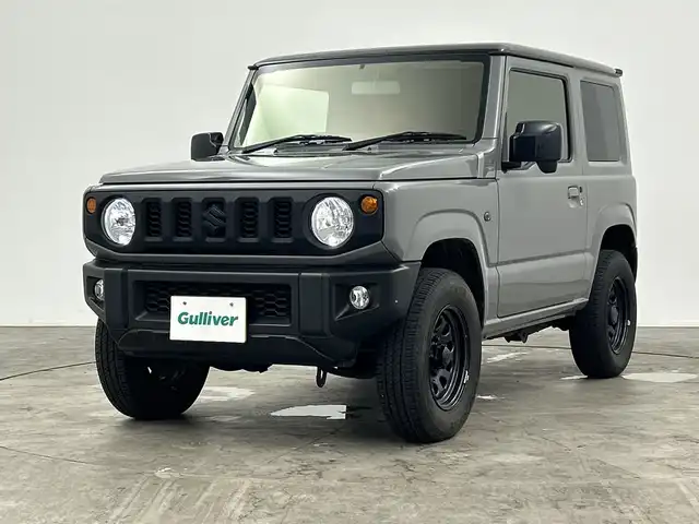 スズキ ジムニー XL 三重県 2021(令3)年 4.5万km ミディアムグレー /禁煙車//社外7インチディスプレイオーディオ//前席シートヒーター//ETC//社外LEDヘッドライト//フォグランプ//オートライト//アイドリングストップ//スマートキー//プッシュスタート