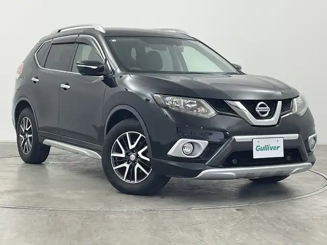 日産 エクストレイル 20X エクストリーマーX Eブレーキ 群馬県 2014(平26)年 8.3万km ダイヤモンドブラック 純正ナビ　全周囲カメラ　シートヒーター　前後ドラレコ　ビルトインＥＴＣ　衝突被害軽減ブレーキ　ＢＳＭ　クルーズコントロール　パートタイム４ＷＤ　スマートキー　ＬＥＤライト　ルーフレール　禁煙車