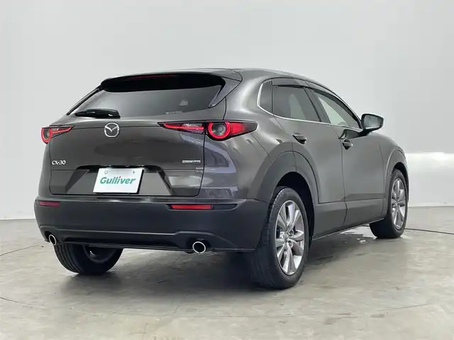 マツダ ＣＸ－３０ XD Lパッケージ 埼玉県 2020(令2)年 2.4万km チタニウムフラッシュマイカ i-ACTIVSENSE/360°ビュー・モニター/アダプティブLEDヘッドライト (ALH)/ハイビームコントロールシステム (HBC)/レーンキープアシストシステム (LAS)/ドライバーアテンションアラート (DAA)/レーダークルーズコントロール /スマートブレーキサポート (SBS)/純正マツダコネクトナビ/　DTV CD DVD BT Apple Carplay HDMI/レザーシート/アクティブドライビングディスプレイ/前席シートヒーター/ステアリングヒーター/D席メモリ付パワーシート/パーキングセンサー/ブラインドスポットモニタリング（BSM）/TRC（トラクションコントロール）/純正前後ドライブレコーダー/純正ビルトインETC/エンジンスタートボタン/スマートキー/スペアキー/純正フロアマット
