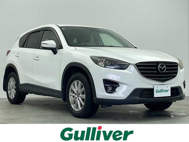 マツダ ＣＸ－５ XD プロアクティブ 大阪府 2015(平27)年 6万km クリスタルホワイトパールマイカ 純正SDナビ/【Bluetooth/CD/DVD/FM/AM/USB】/ブラインドスポットモニター(BSM)/バックカメラ/サイドカメラ/レーダークルーズコントロール/レーンキープアシスト/パーキングセンサー/スマートブレーキ/純正17インチAW/純正フロアマット/LEDヘッドライト/オートライト/MTモード付き/電動パーキング/ETC/AAC