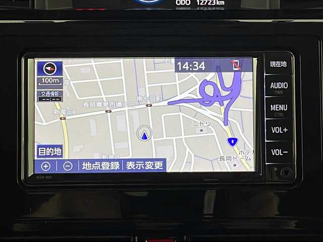 トヨタ ルーミー カスタムG 新潟県 2022(令4)年 1.3万km パールホワイトⅢ 4WD/スマートアシスト/純正ナビ/　　ワンセグ/CD/BT/AUX/バックカメラ/両側パワースライドドア/レーダークルーズコントロール/LEDオートライト/オートマチックハイビーム/シートヒーター/純正14インチアルミホイール/ステアリングスイッチ/アイドリングストップ/USBポート/スマートキー/ETC