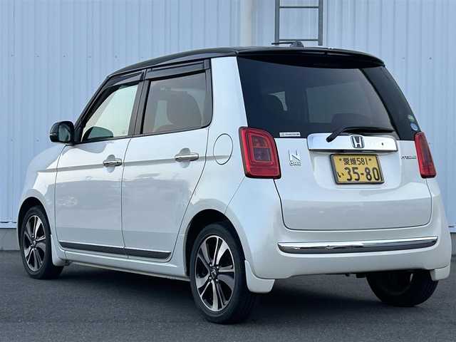 ホンダ Ｎ ＯＮＥ プレミアム ツアラー Lパッケージ 愛媛県 2013(平25)年 9.4万km プレミアムホワイトパール パドルシフト/社外ナビ/オートライト/LED/フォグランプ/クルーズコントロール/ETC/Bカメラ/ワンセグTV/DVD再生可能/ベンチシート/純正フロアマット/純正１５AW/横滑り防止装置/スマートキー/プッシュスタート/Bluetooth/カーテンエアバッグ