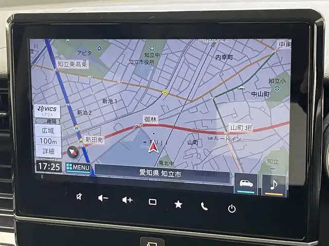 スズキ スペーシア カスタム HYBRID XS ターボ 愛知県 2022(令4)年 0.5万km ガンＭⅡ 純正９型ナビ　フルセグＴＶ　ＤＶＤ　カープレイ対応　全方位カメラ　シートヒーター　ハーフレザー　デュアルカメラブレーキ　衝突軽減　追従クルコン　両側パワスラ　ＬＥＤオートライト　フォグランプ　ドラレコ　HUD　パドルシフト　リヤパーキングセンサー　禁煙