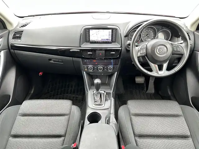 マツダ ＣＸ－５ XD 群馬県 2014(平26)年 12万km ソウルレッドプレミアムメタリック ワンオーナー/純正メモリナビ/（CD/DVD/SD/フルセグテレビ）/バックカメラ/サイドカメラ/クルーズコントロール/スマートシティブレーキサポート/アイドリングストップ/オートライト/ETC/プッシュスタート/純正17インチアルミホイール/純正ドアバイザー/純正フロアマット/保証書/取扱説明書/スペアキー
