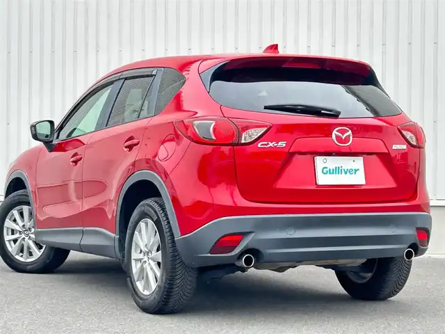 マツダ ＣＸ－５ XD 群馬県 2014(平26)年 12万km ソウルレッドプレミアムメタリック ワンオーナー/純正メモリナビ/（CD/DVD/SD/フルセグテレビ）/バックカメラ/サイドカメラ/クルーズコントロール/スマートシティブレーキサポート/アイドリングストップ/オートライト/ETC/プッシュスタート/純正17インチアルミホイール/純正ドアバイザー/純正フロアマット/保証書/取扱説明書/スペアキー