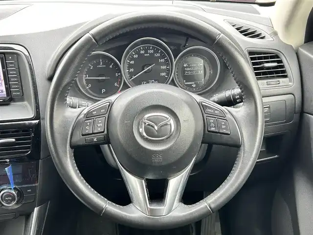 マツダ ＣＸ－５ XD 群馬県 2014(平26)年 12万km ソウルレッドプレミアムメタリック ワンオーナー/純正メモリナビ/（CD/DVD/SD/フルセグテレビ）/バックカメラ/サイドカメラ/クルーズコントロール/スマートシティブレーキサポート/アイドリングストップ/オートライト/ETC/プッシュスタート/純正17インチアルミホイール/純正ドアバイザー/純正フロアマット/保証書/取扱説明書/スペアキー