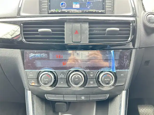マツダ ＣＸ－５ XD 群馬県 2014(平26)年 12万km ソウルレッドプレミアムメタリック ワンオーナー/純正メモリナビ/（CD/DVD/SD/フルセグテレビ）/バックカメラ/サイドカメラ/クルーズコントロール/スマートシティブレーキサポート/アイドリングストップ/オートライト/ETC/プッシュスタート/純正17インチアルミホイール/純正ドアバイザー/純正フロアマット/保証書/取扱説明書/スペアキー