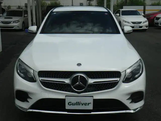 メルセデス・ベンツ ＧＬＣ２２０ d 4マチック クーペ スポーツ 神奈川県 2018(平30)年 5.8万km ポーラホワイト 4WD/登録時57982km/純正ナビ　フルセグTV/（Bluetooth/DVD再生可/USBx2/SD）/360°カメラ/コーナーセンサー/パワーバックドア/ハーフレザーシート/前席メモリー付パワーシート/全席シートヒーター/レーダークルーズ/被害軽減ブレーキ付後方衝突警告システム/PRE-SAFE/PRE-SAFEブレーキ/アクティブレーンキーピングアシスト/アクティブブラインドスポットアシスト/ヘッドアップディスプレイ/LEDインテリジェントライトシステム/ドライブレコーダー（ユピテル）/ビルトインETC（DSRC）/社外レーダー（Z810R）/スマートキーx2/パドルシフト/点検記録/　R4/7  R5/12