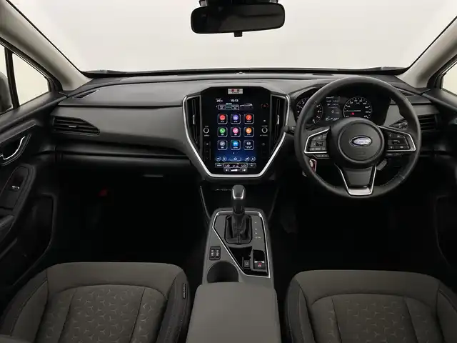 スバル クロストレック ツーリング 新潟県 2024(令6)年 0.7万km クリスタルホワイトP ４WD/新世代アイサイト/11.6インチマルチインフォメーションディスプレイ/　　AM/FM/フルセグ/BT/AUX//　　applecarplay/androidauto/アラウンドビューモニター/全車速追従機能付クルーズコントロール/LEDオートライト/前席シートヒーター/純正17インチアルミホイール付/電動パーキングブレーキ/オートブレーキホールド/typeCポート/USBポート/ステアリングスイッチ/ステアリングヒーター/パドルシフト/スペアキー/スペアキー/スマートキー/ETC