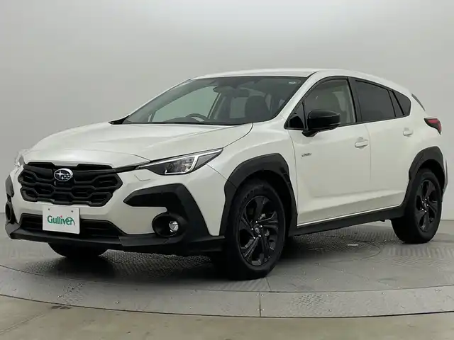 スバル クロストレック ツーリング 新潟県 2024(令6)年 0.7万km クリスタルホワイトP ４WD/新世代アイサイト/11.6インチマルチインフォメーションディスプレイ/　　AM/FM/フルセグ/BT/AUX//　　applecarplay/androidauto/アラウンドビューモニター/全車速追従機能付クルーズコントロール/LEDオートライト/前席シートヒーター/純正17インチアルミホイール付/電動パーキングブレーキ/オートブレーキホールド/typeCポート/USBポート/ステアリングスイッチ/ステアリングヒーター/パドルシフト/スペアキー/スペアキー/スマートキー/ETC