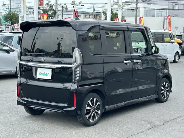 ホンダ Ｎ ＢＯＸ カスタム G L ホンダセンシング 群馬県 2017(平29)年 9.5万km 黒 ワンオーナー/ワンセグテレビ/バックカメラ/アイドリングストップ/クルーズコントロール/ドアバイザー/プッシュスタート/片側パワースライドドア/ETC/スペアキー1本/チップアップシート/フロアマット純正/アルミホイール純正/ABS/横滑り防止機能/イモビライザー/オートライト