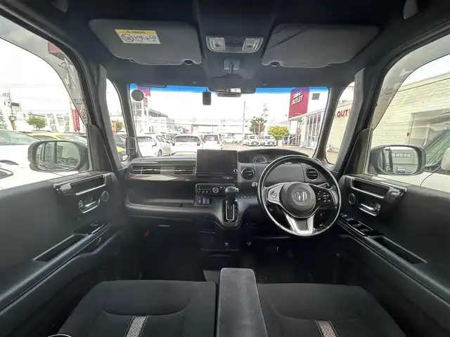 ホンダ Ｎ ＢＯＸ カスタム G L ホンダセンシング 群馬県 2017(平29)年 9.5万km 黒 ワンオーナー/ワンセグテレビ/バックカメラ/アイドリングストップ/クルーズコントロール/ドアバイザー/プッシュスタート/片側パワースライドドア/ETC/スペアキー1本/チップアップシート/フロアマット純正/アルミホイール純正/ABS/横滑り防止機能/イモビライザー/オートライト