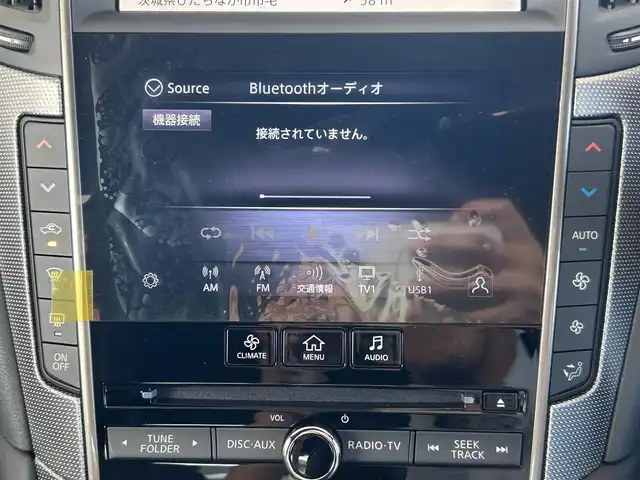 日産 スカイライン ニスモ 茨城県 2023(令5)年 0.4万km グレー ワンオーナー/純正OPサンルーフ/1000台限定車/純正メーカーナビ/・フルセグTV/・CD/DVD/BT/・Applecarplay/USB/・AM.FM/アラウンドビューモニター/BOSEサウンド/360°セーフティアシスト/・インテリジェントエマージェンシーブレーキ/・インテリジェントFCW（前方衝突予測警報）/・踏み間違い衝突防止アシスト/・インテリジェントBSI（後側方衝突防止支援システム）/・BSW（後側方車両検知警報）/・インテリジェント LI（車線逸脱防止支援システム）/・LDW（車線逸脱警報）/・インテリジェント BUI（後退時衝突防止支援システム）/・ハイビームアシスト/ビルトインETC2.0/パドルシフト/革巻きステアリング/ステアリングスイッチ/D席メモリ付パワーシート/前席パワーシート/前席シートヒーター/LEDヘッドライト/F/Rフォグランプ/オートライト/プッシュスタート/純正19インチAW/純正NISMOフロアマット/ドアバイザー