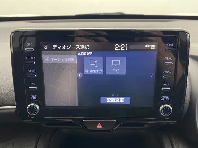 トヨタ ヤリスクロス ハイブリッド G 秋田県 2021(令3)年 3.8万km ホワイトパールクリスタルシャイン ワンオーナー/純正ナビ/　(CD/DVD/フルセグTV/Bluetooth/ACP/AA)/全方位カメラ/ワイパーデアイサー/レーダークルーズコントロール/ステアリングヒーター/前席シートヒーター/オートライト/オートハイビーム/純正フロアマット/スマートキー/スペアキー/ＥＴＣ/ＬＥＤヘッドライト/取扱説明書/保証書