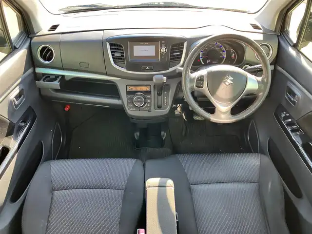 スズキ ワゴンＲ 20周年記念車 静岡県 2013(平25)年 7.9万km ブルーイッシュブラックパール3 エンジンスタートボタン/パワーステアリング/パワーウィンドウ/アイドリングストップ/スマートキー/オートエアコン/USB入力端子/HDMI接続/純正ナビ（BT/フルセグ）/バックカメラ/ドライブレコーダー/ベンチシート/純正フロアマット/布シート/D席シートヒーター/純正アルミホイール/ABS/横滑り防止装置/盗難防止装置/オートライト/キセノン/Wエアバッグ/衝突軽減システム