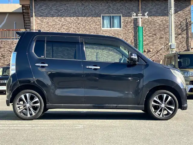 スズキ ワゴンＲ 20周年記念車 静岡県 2013(平25)年 7.9万km ブルーイッシュブラックパール3 エンジンスタートボタン/パワーステアリング/パワーウィンドウ/アイドリングストップ/スマートキー/オートエアコン/USB入力端子/HDMI接続/純正ナビ（BT/フルセグ）/バックカメラ/ドライブレコーダー/ベンチシート/純正フロアマット/布シート/D席シートヒーター/純正アルミホイール/ABS/横滑り防止装置/盗難防止装置/オートライト/キセノン/Wエアバッグ/衝突軽減システム