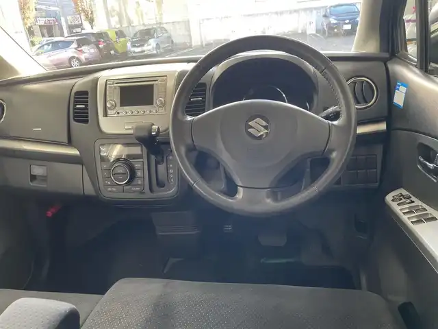 スズキ ワゴンＲ LTD 宮城県 2011(平23)年 4.6万km ブルーイッシュブラックパール3 純正アルミホイール/プッシュスタート/オートライト/純正オーディオ/バックカメラ/電動格納ミラー/スタッドレスタイヤ積載/（145/80　13インチ　溝６ｍｍ）