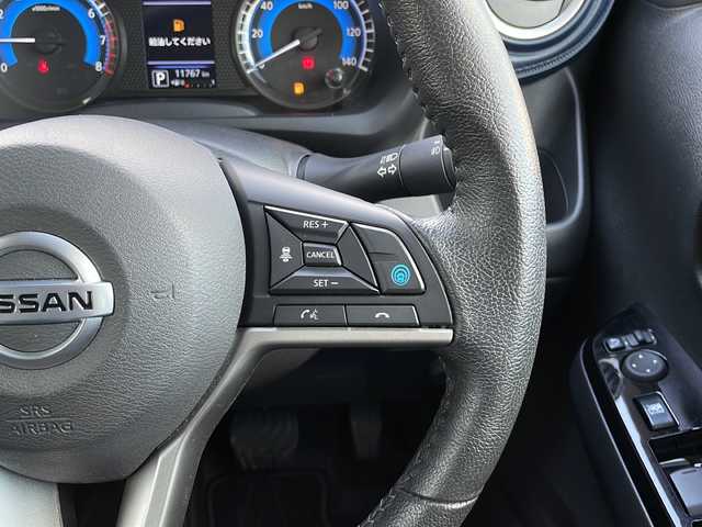 日産 デイズ HWS X プロパイロットED 山口県 2023(令5)年 1.2万km ブラック 純正9インチナビ　【MM222D-L】/・フルセグTV/・Bluetooth接続/アラウンドビューモニター/ETC/ドライブレコーダー/プロパイロット/・車線逸脱警報/・車線逸脱防止支援システム/・レーダークルーズコントロール/・ふらつき警報/・インテリジェントエマージェンシーブレーキ/・踏み間違い衝突防止アシスト/・標識認識機能/・先行車発進お知らせ/USB入力端子/スマートキー/プッシュスタート/純正フロアマット/電子パーキング/純正14インチアルミホイール/ドアバイザー/ウィンカーミラー/保証書