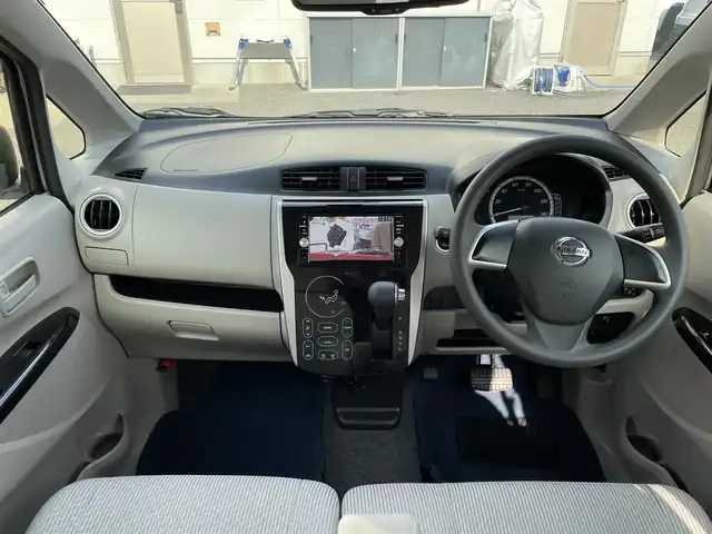 日産 デイズ X Vセレ +SeftyⅡ 千葉県 2015(平27)年 1.6万km シルバー ・ワンオーナー/・純正メモリーナビ（MC315D-W）/・地デジ/DVD/BT/・アラウンドビューモニター/・ドライブレコーダー前後/・エマージェンシーブレーキ/・スマートキー/・H28/29/30/31/R2/3/4/6年/ディーラー点検記録簿/・ETC