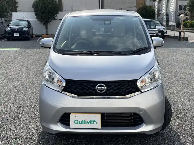 日産 デイズ X Vセレ +SeftyⅡ 千葉県 2015(平27)年 1.6万km シルバー ・ワンオーナー/・純正メモリーナビ（MC315D-W）/・地デジ/DVD/BT/・アラウンドビューモニター/・ドライブレコーダー前後/・エマージェンシーブレーキ/・スマートキー/・H28/29/30/31/R2/3/4/6年/ディーラー点検記録簿/・ETC