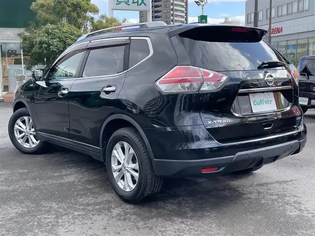 日産 エクストレイル 20X エマージェンシーブレーキ 島根県 2015(平27)年 5.8万km ダイヤモンドブラック 純正８型ナビ　/フルセグＴＶ　/ＤＶＤ再生　/Ｂｌｕｅｔｏｏｔｈ接続　/バックカメラ　/ビルトインＥＴＣ　/前方ドライブレコーダー　/アイドリングストップ　/衝突軽減ブレーキ/レーンキープアシスト　/前後コーナーセンサー　/前席シートヒーター　/スマートキー/純正１７インチアルミホイール/純正フロアマット