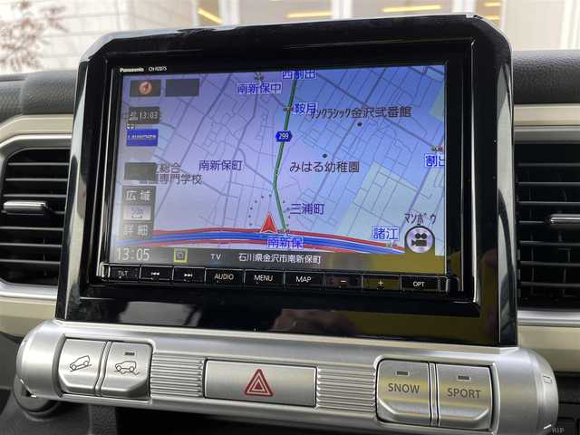 スズキ クロスビー HYBRID MZ 石川県 2022(令4)年 0.4万km ベージュ 4WD/ワンオーナー/純正8型メモリーナビ/純正CD/DVD/フルセグTV/全方位あカメラ/LEDヘッドライト/ETC/ドライブレコーダー/リフトアップ/社外アルミホイール/スマートキー/プッシュスタート/電動ミラー/レーダーブレーキ/レーダークルーズコントロール/シートヒーター/保証書