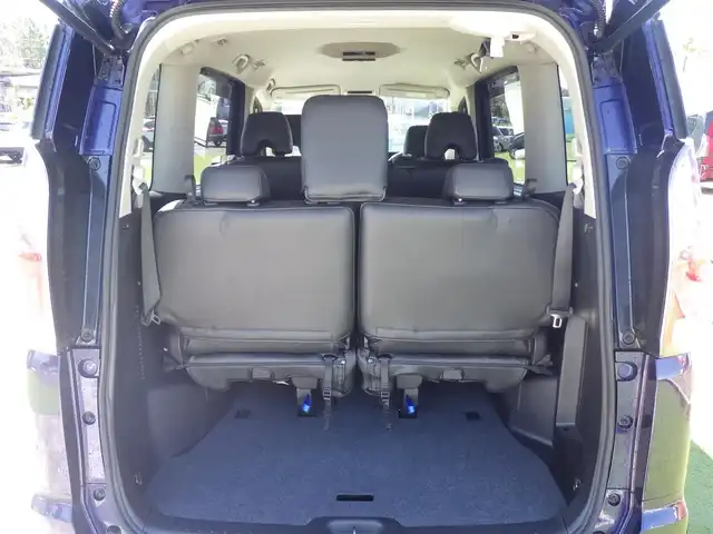 日産 セレナ ハイウェイスター Vセレクション 千葉県 2018(平30)年 3.8万km アズライトブルー エマージェンシーブレーキ/ハンズフリー両側パワースライドドア/９インチ純正SDナビ/地デジTV/【BD/DVD/CD再生機能　Bluetooth接続】/アラウンドビューモニター/ドライブレコーダー（前後撮影）/ETC/LEDヘッドライト/ウインカーミラー/純正15インチアルミホイル/インテリジェントキー