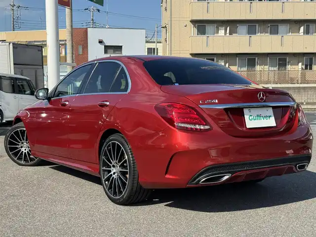 メルセデス・ベンツ Ｃ２５０ スポーツ 千葉県 2016(平28)年 3.1万km ヒヤシンスレッド レーダーセーフティーパッケージ/衝突軽減ブレーキ/レーダークルーズ コントロール/レーンキープアシスト/ブラインドスポットモニター/純正HDDナビ/フルセグTV/Bluetooth/バックカメラ/黒レザーシート/シートヒーター/エアサス/LEDライト/ETC2.0/スペアキー