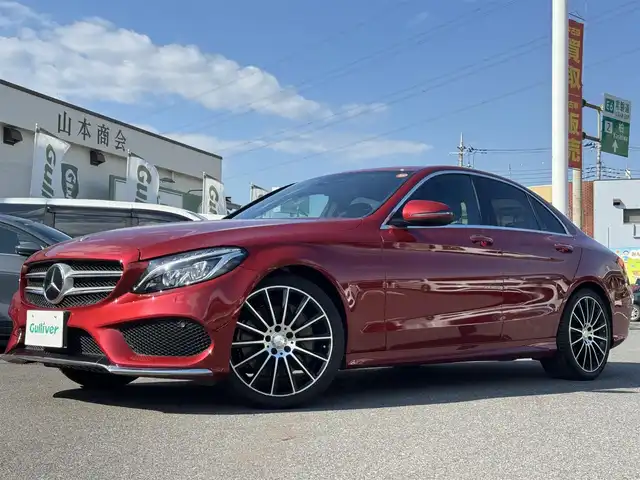 メルセデス・ベンツ Ｃ２５０ スポーツ 千葉県 2016(平28)年 3.1万km ヒヤシンスレッド レーダーセーフティーパッケージ/衝突軽減ブレーキ/レーダークルーズ コントロール/レーンキープアシスト/ブラインドスポットモニター/純正HDDナビ/フルセグTV/Bluetooth/バックカメラ/黒レザーシート/シートヒーター/エアサス/LEDライト/ETC2.0/スペアキー