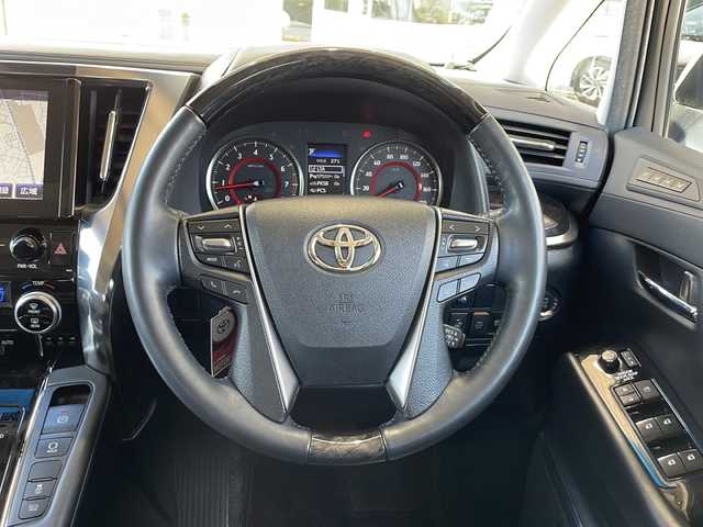 トヨタ アルファード S Cパッケージ 静岡県 2019(平31)年 4.7万km ホワイトパールクリスタルシャイン 【主要装備】/メーカーOPナビ　/JBLプレミアムサウンド　/モデリスタフルエアロ　/サンルーフ　/後席フリップダウンモニター　/アラウンドビューモニター　/3眼LEDヘッドライト　/LEDフォグ/両側パワースライドドア　/レーダークルーズコントロール/ステアリングスイッチ/ステアリングヒーター/前席シートヒーター＆ベンチレーション/前席パワーシート/後席パワーシート＆オットマン/純正18インチアルミホイール/プリクラッシュセーフティ/オートライト/オートマチックハイビーム/デジタルインナーミラー/ETC