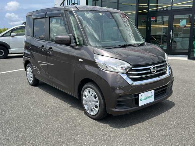 日産 デイズ ルークス X 鹿児島県 2019(令1)年 4.8万km アッシュブラウンM パワーウィンドウ/全方位バックカメラ/ドライブレコーダー/片側パワースライドドア/純正ナビ/Bluetooth/DVD/CD/AAC/純正フロアマット/フルセグ/ETC/アイドリングストップ