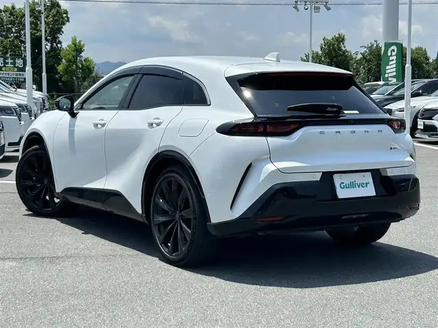 トヨタ クラウン スポーツ Z 奈良県 2024(令6)年 1.2万km プレシャスホワイトパール 全方位カメラ　/純正ナビ　/レザーシート　/Bluetooth　/追従クルーズコントロール　/パワーシート　/電動リアゲード　/コーナーセンサー前後　/カーテンエアバッグ　/フルセグ/衝突軽減ブレーキ　/ETC　/LEDライト
