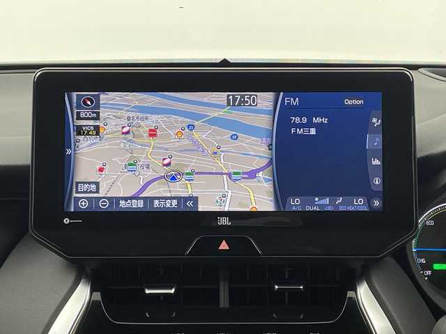 トヨタ ハリアー ハイブリッド Z 三重県 2021(令3)年 4.6万km ホワイトパールクリスタルシャイン 禁煙車　/純正１２．３インチナビ　/調光パノラマルーフ　/ＪＢＬ　/パノラミックビューモニター　/デジタルインナーミラー(録画機能付き)　/トヨタセーフティセンス　/衝突軽減ブレーキ/RCTA/RSA/レーダークルーズコントロール　/ブラインドスポットモニター　/ＨＵＤ/運転席パワーシート/ステアリングスイッチ/ビルトインETC2.0/前後クリアランスソナー/サイド/カーテンエアバッグ