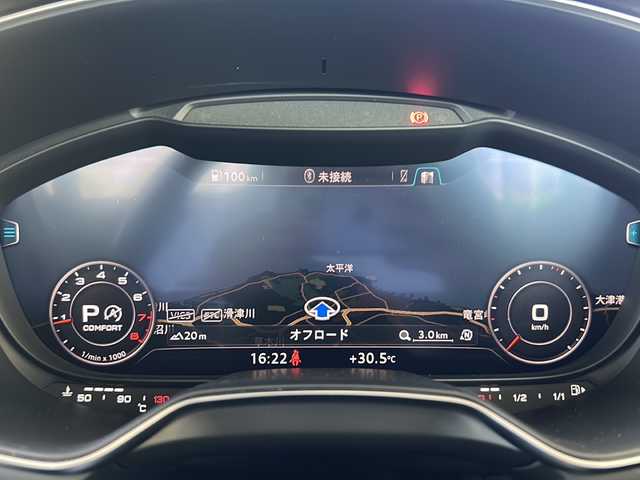 アウディ ＴＴロードスター 2．0 TFSI クワトロ 福島県 2017(平29)年 5.6万km 青 登録時走行距離：55782km/４WD/純正ナビ/ (CD/DVD/BT/フルセグTV/SD/AM/FM)/バックカメラ/ビルトインETC/ドライブレコーダー/プッシュスタート/ステアリングスイッチ/パドルシフト/革巻きステアリング/パワーシート/ (D席/N席）/社外フロアマット/MTモード付AT/スマートキー/スペアキー×１/LEDヘッドライト/社外18インチAW/電動格納ミラー/ウィンカーミラー/レインセンサー/アイドリングストップ/横滑り防止装置/保証書/取扱説明書