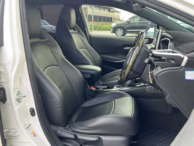 トヨタ カローラ スポーツ ハイブリッドG Z 茨城県 2019(令1)年 7.8万km ホワイトパールクリスタルシャイン フロントモデリスタエアロ/TRDサイドスカート/ブリッツリアスポイラー/社外9inナビ【MDV-M906HDL】/(地デジTV・CD・DVD・BT・ラジオ再生)/レーダークルーズコントロール/レーンアシスト/プリクラッシュセーフティ/コーナーセンサー/ドライブレコーダー/ビルトインETC/バックカメラ/純正16inアルミホイール/ウッドコンビステアリング/フロアマット/スマートキー