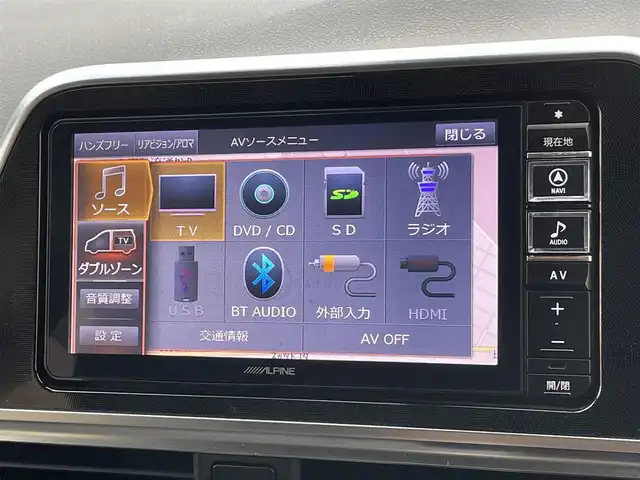 トヨタ シエンタ G クエロ 東京都 2018(平30)年 5.8万km クールボルドーガラスフレーク アルパインナビ/フルセグＴＶ/バックカメラ/ドライブレコーダー/両側パワースライドドア/ハーフレザーシート/革巻きステアリングホイール/純正バイザー/純正フロアマット/ＥＴＣ/スマートキー