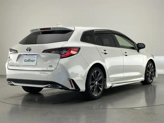 トヨタ カローラツーリング ハイブリッド ダブルバイビー 愛知県 2020(令2)年 7.9万km ホワイトパールクリスタルシャイン 純正１０．５型ＤＡ　モデリスタ　禁煙車　ＢＳＭ　純正ドラレコ　ＥＴＣ２．０　フルセグＴＶ　バックカメラ　黒ハーフレザー　セーフティセンス　衝突軽減　追従クルコン　ＬＥＤオートライト　シートヒーター プッシュスタート　スマートキー　オートハイビーム　Qiスマホホルダー　ステアリングヒーター　カーテンエアバッグ　Bluetooth　ミラキャスト　clazzioフロアマット　USBポート