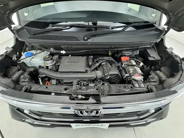 ホンダ Ｎ ＢＯＸ カスタム L 滋賀県 2023(令5)年 1.5万km クリスタルブラックパール 社外ナビ/【CD.DVD.Bluetooth.フルセグTV】/バックカメラ/ホンダセンシング/●衝突軽減ブレーキ（CMBS）/●誤発進抑制機能/●歩行者事故低減ステアリング/●路外逸脱抑制機能/●渋滞追従機能付アダプティブクルーズコントロール（ACC）/●車線維持支援システム（LKAS）/●先行車発進お知らせ機能/●標識認識機能/●後方誤発進抑制機能/●オートハイビーム/コーナーセンサー/LEDヘッドライト/オートライト/前席シートヒーター/片側電動スライド/純正アルミホイール/スマートキー/スぺアキー