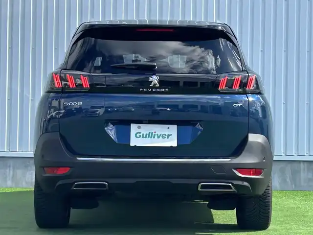 プジョー ５００８ GT ブルーHDi 香川県 2021(令3)年 4.8万km 青 純正メーカーナビ/360°ビジョン/PEUGEOT iConnect Advanced/・コネクテッドナビゲーション/・音声コントロール/・ミラースクリーン(AppleCarPlay/AndroidAuto)/・eリモートコントロール/・ソフトウェアアップデート/アクティブセーフティブレーキ/アクティブクルーズコントロール/アドバンスドグリップコントロール/フルLEDヘッドライト/テップレザーシート/アルカンタラシート/運転席メモリ付きパワーシート/前席ヒートシーター/パワーバックドア/革巻きステアリング/ステアリングリモコン/ブラインドスポットモニター/純正18インチアルミホイール/コーナーセンサー/ETC/ドライブレコーダー/オートエアコン/パワーウィンドウ/プッシュスタート/スマートキー